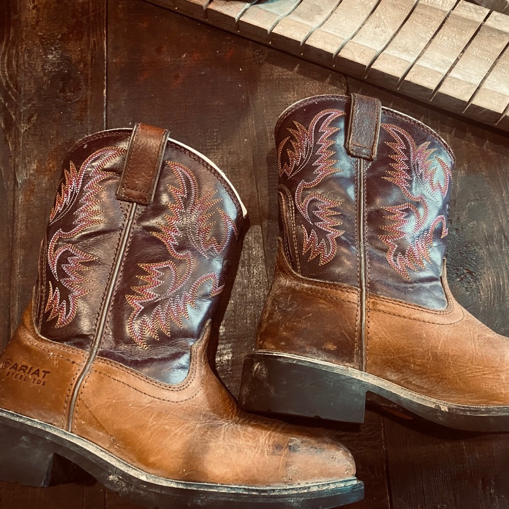 Ariat Krista Boot Steel Toe size 8’